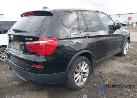 2014 BMW X3 xDrive28I from USA, damaged, VIN 5UXWX9C56E0D11135